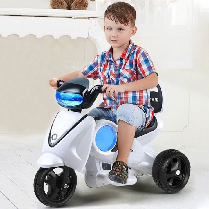 Details about   Kids Ride-On Motorcycle 6V Battery Powered Motorcycle Toy Headlights & Music 