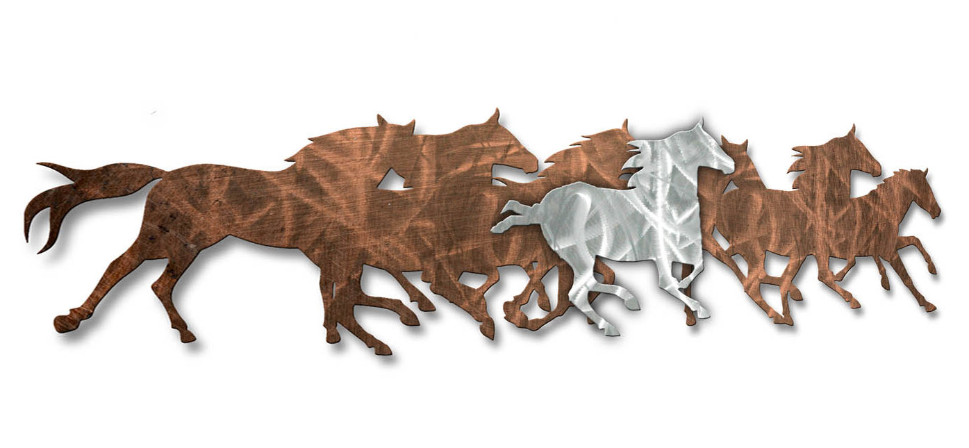 All My Walls Wild Horses Wall Décor Reviews Wayfair Wild Horses Wall Décor