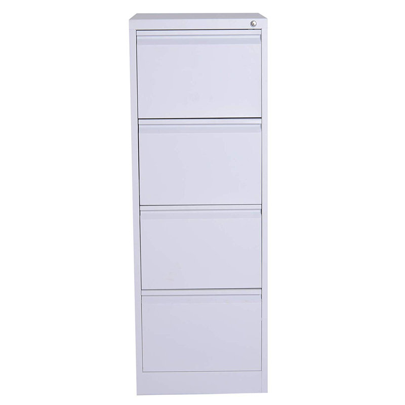 Symple Stuff Ester Metal 4 Drawer Vertical Filing Cabinet