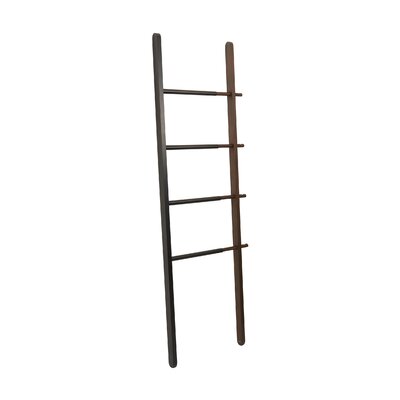 Umbra Hub 5 Ft Blanket Ladder Color Black Walnut