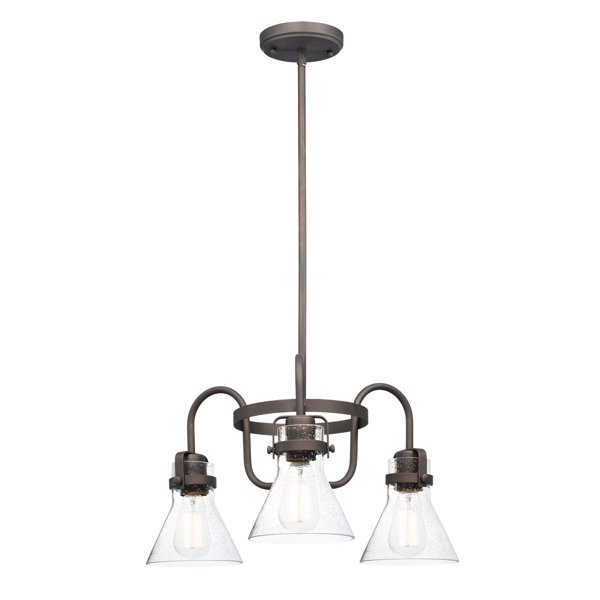 Williston Forge Haefner 3 Light Shaded Classic Traditional Chandelier Wayfair