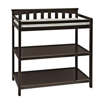 dark wood changing table