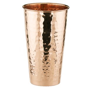 Solid Copper 32 oz. Juice Glass