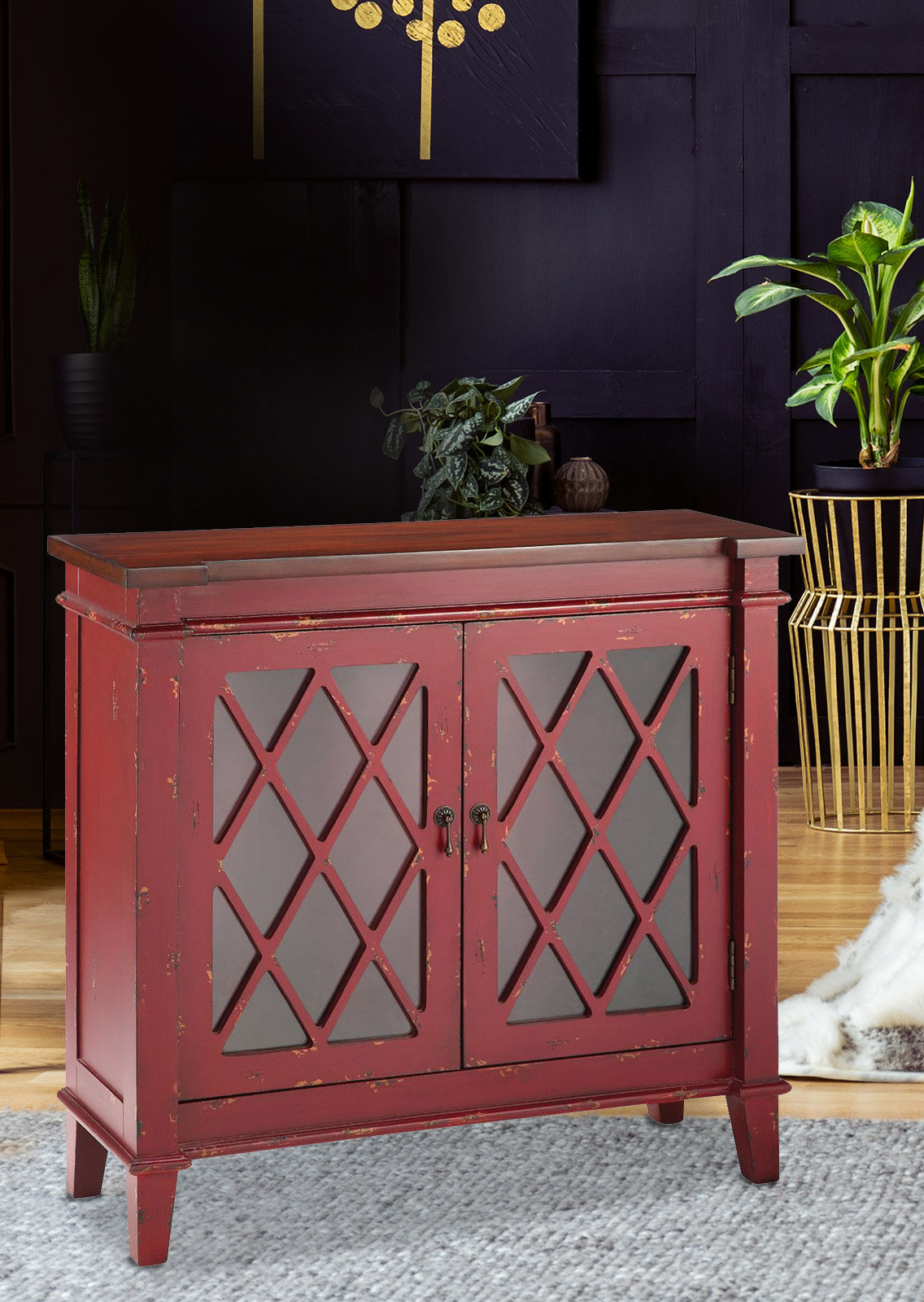 Bloomsbury Market Winhall 2 Door Cabinet Wayfair