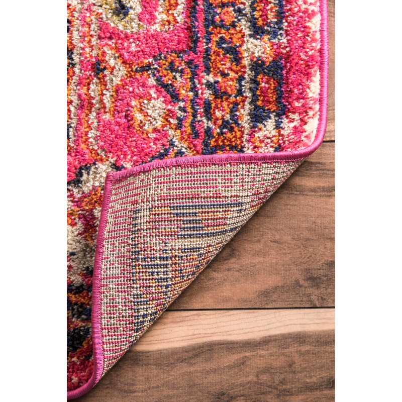 Mistana Alessia Pink Area Rug Reviews Wayfair