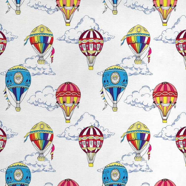 Multicolor Rectangular Table Cover for Dining Room Kitchen Decor Ambesonne Nursery Airplane Tablecloth 60 X 90 Open Book with Air Balloon Rocket Airplane Flying Out Imagination Concept