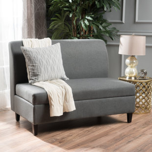 Yatesville Fabric Storage Loveseat by Winston Porter Great price