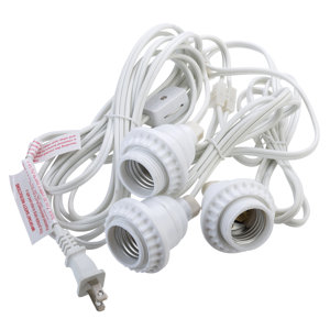 Glenburn Triple Socket Pendant Light Lamp Cord
