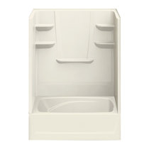 One Piece Shower Stall Wayfair One Piece Shower Stall Wayfair