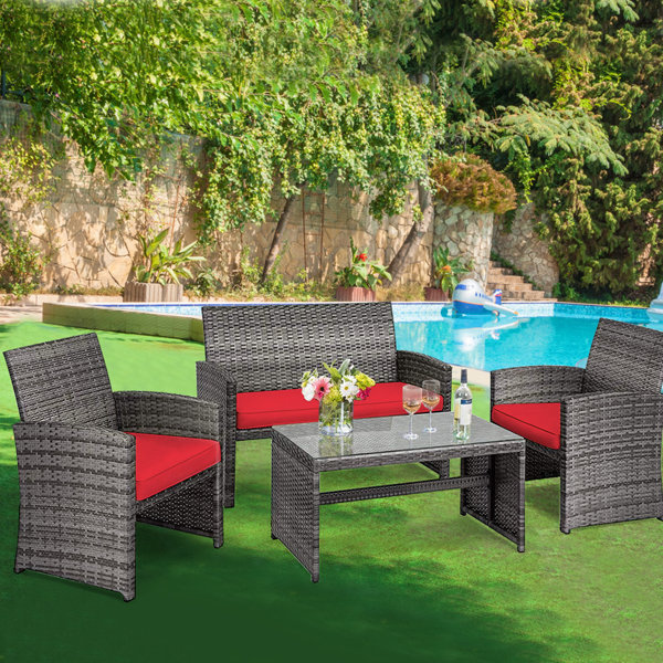 outdoor rattan furniture wayfair