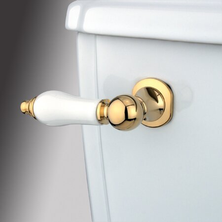 PACK OF 2 gold effect Toilet cistern handle 