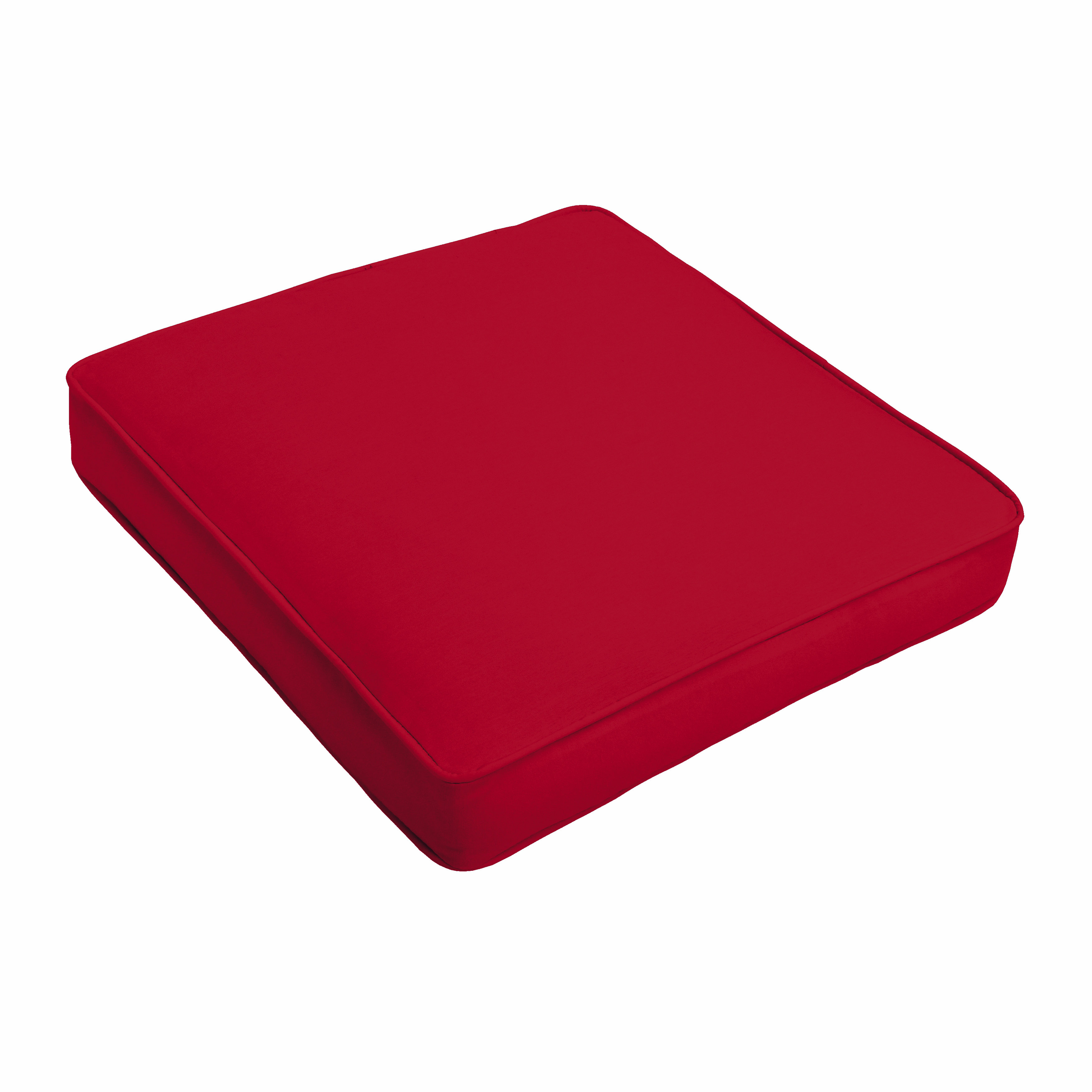 Alcott Hill Crimson Square Indoor Outdoor Dining Chair Cushion With Alcott Hill Crimson Square Indoor Outdoor Dining Chair Cushion With Ties Wayfair