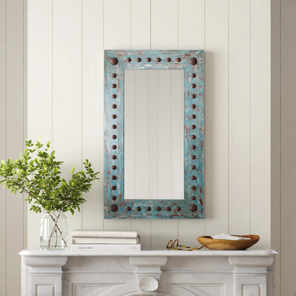 Nailhead Trim Mirror Wayfair