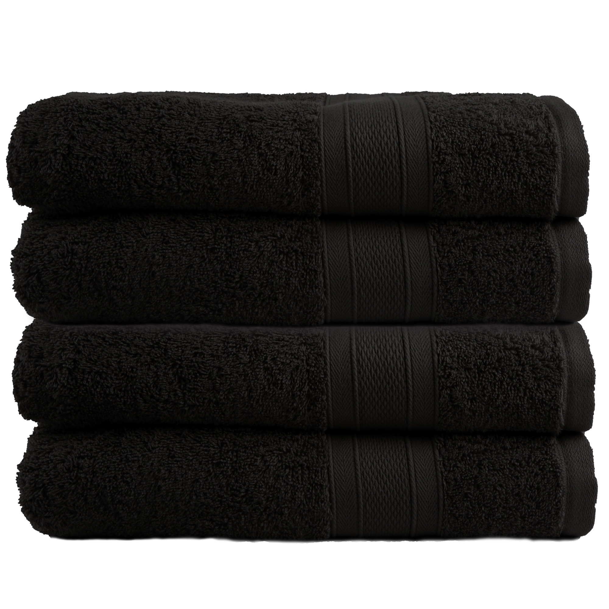 Trident 4 Piece 100 Cotton Bath Towel Set & Reviews Wayfair
