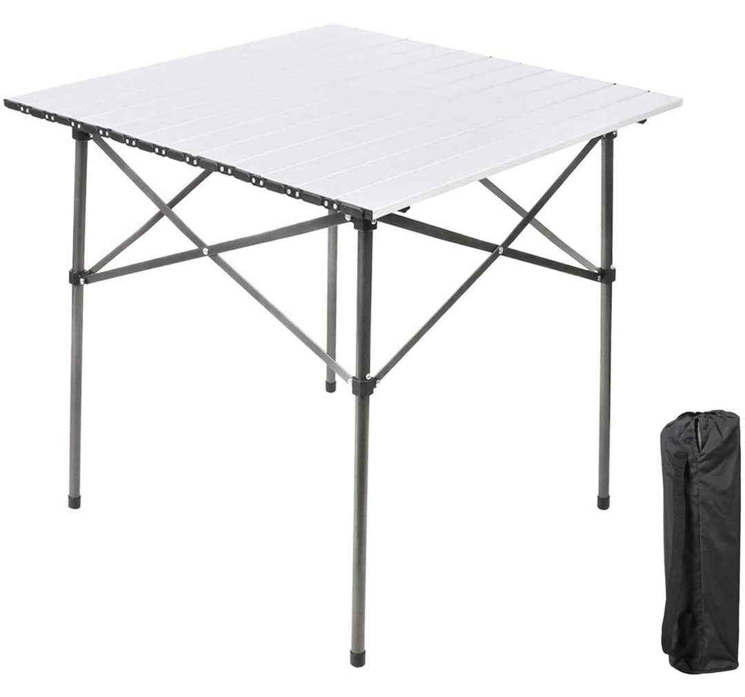 Garten Living Klappbarer Campingtisch Basque aus Aluminium