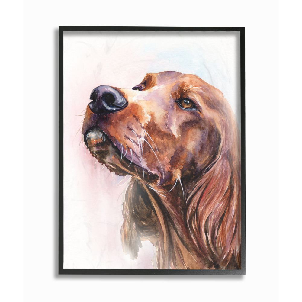 irish setter painting