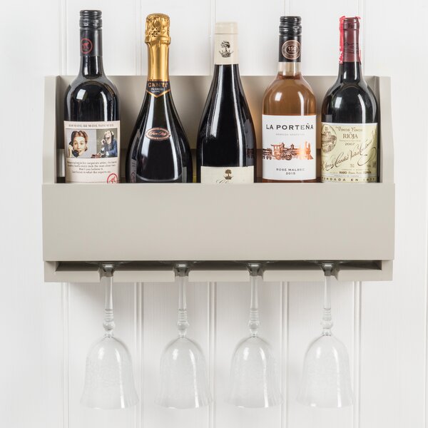 Country new hanging wine bottle drying rack //