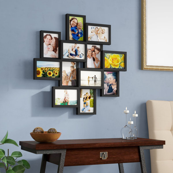 Photo Frame Collage Living Room Creative Wood Plastic Panel Frame