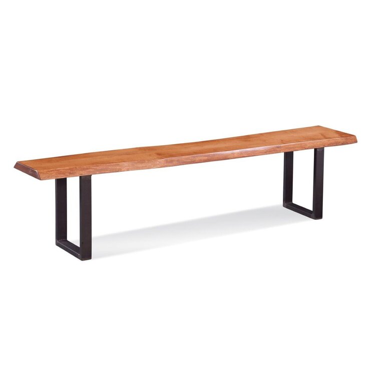 oak bench/oak bed end bench/seating dining bench with wooden oak legs