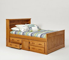 Captain Bed With Under Storage Chelsea Home Size Full