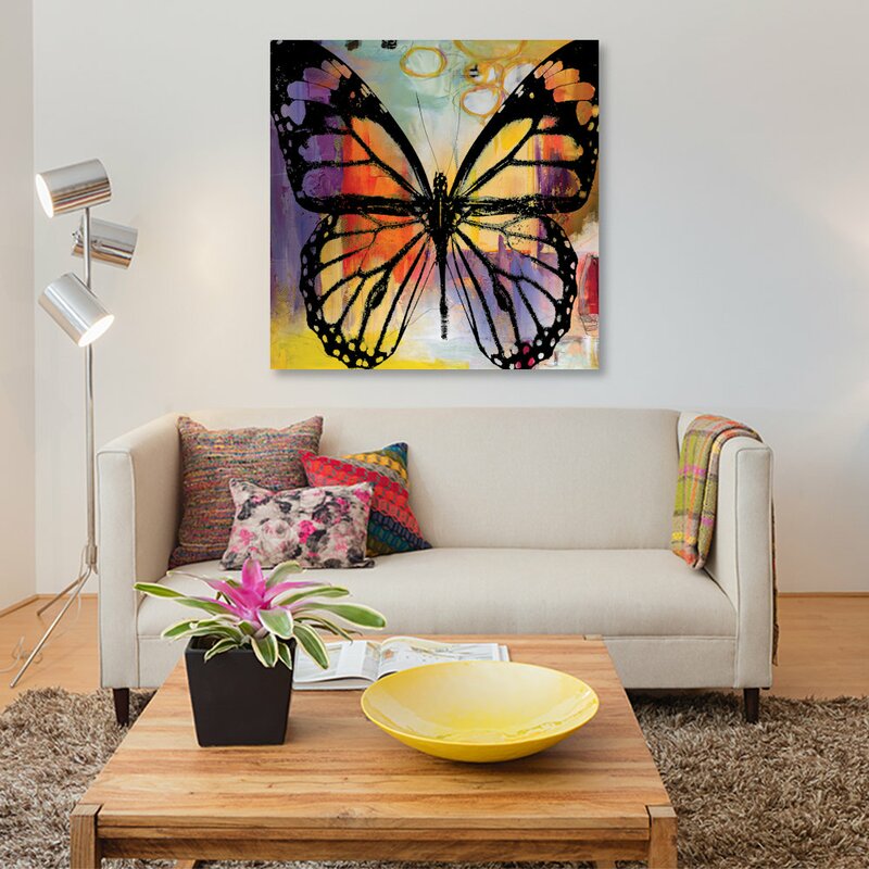Butterfly wall decor - Butterfly III by Micha Baker - Gallery-Wrapped Canvas Giclée