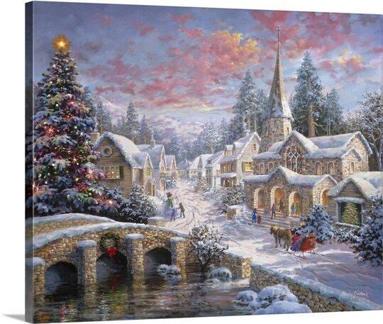 Heaven On Earth by Nicky Boehme - Canvas Art