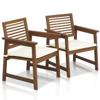 Arianna Patio Chairs With Cushions Reviews Joss Main