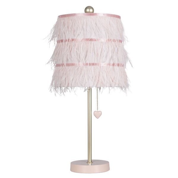 pretty pink bedside lamps