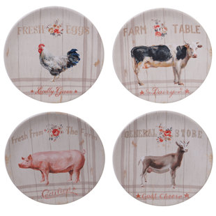 farm animal dishes