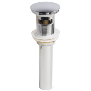 Go to store & view more images Laguna Brass Metal Pop-Up Bathroom Sink Drain With Overflow
