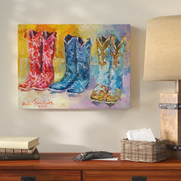 canvas cowboy boots