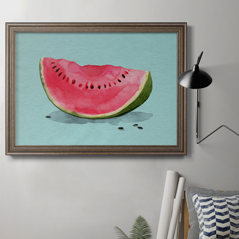 Summer Watermelon I Premium Framed Canvas- Ready To Hang