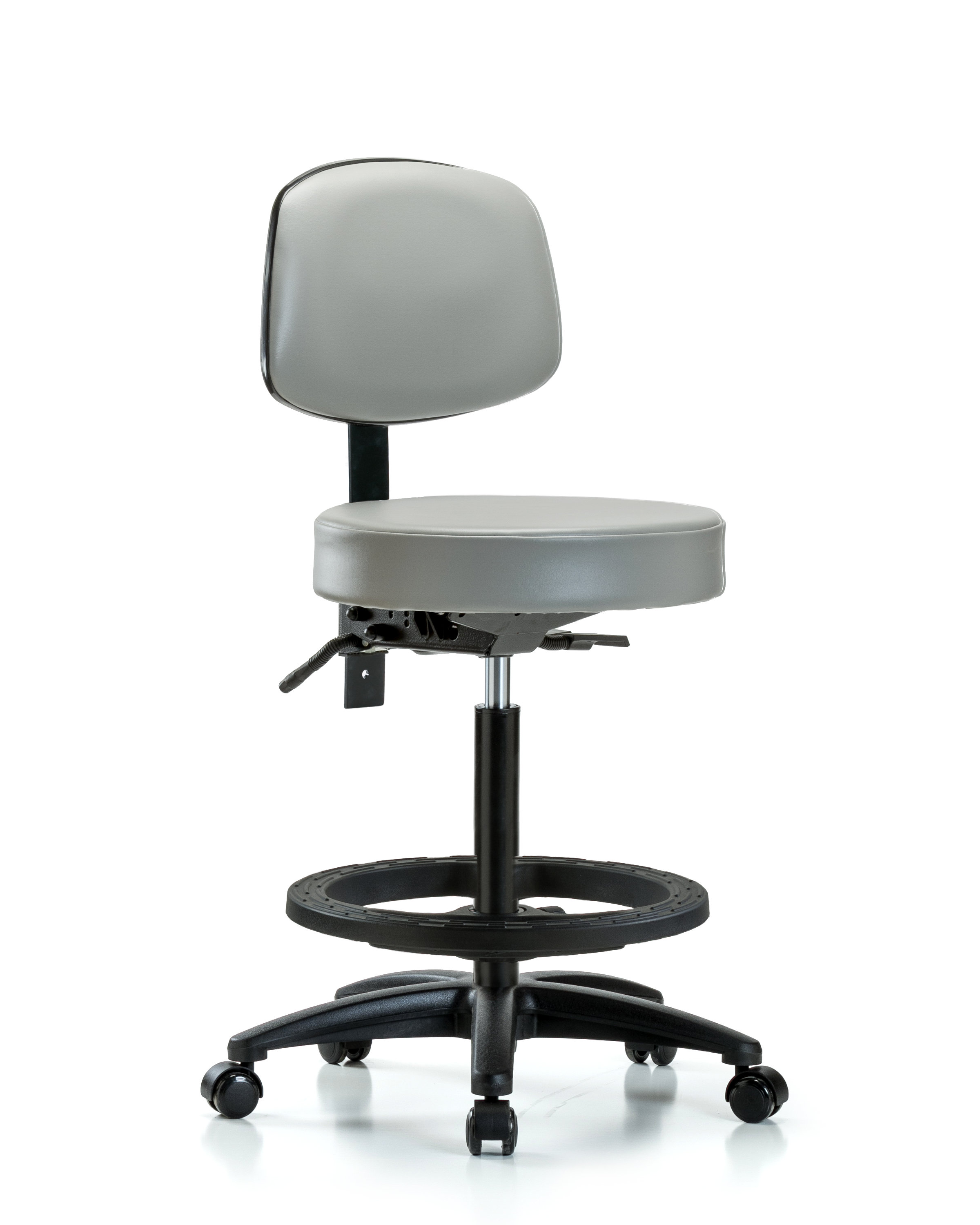 Symple Stuff Sybil High Bench Height Adjustable Lab Stool | Wayfair