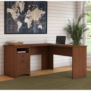 Fralick 2 Piece L-Shaped Desk by DarHome Co Find