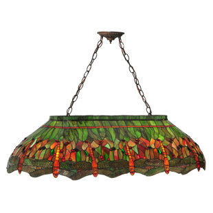 Go to store & view more images Meyda Tiffany 6 Pool Table Light