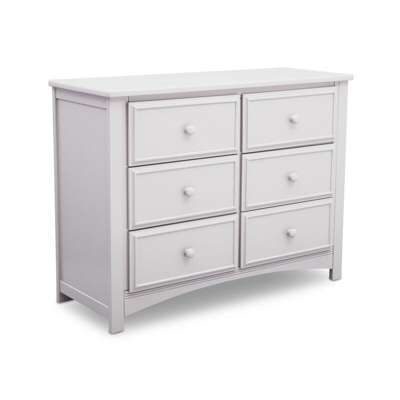 Delta Children 6 Drawer Double Dresser Reviews Wayfair