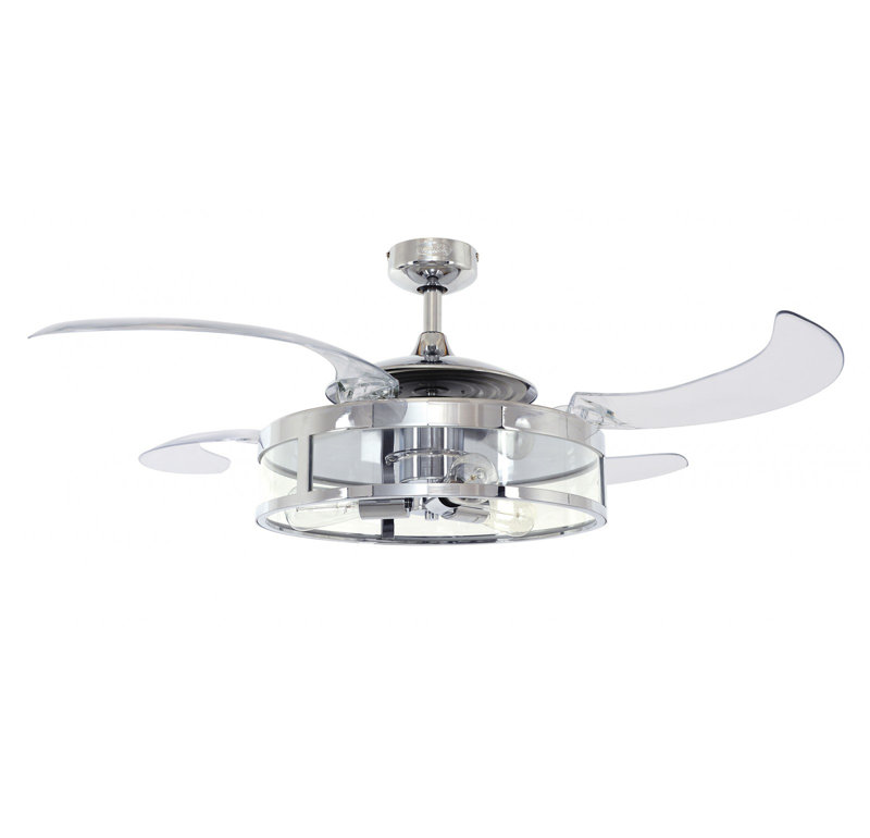 Ebern Designs 122 cm Deckenventilator mit Fernbedienung ...