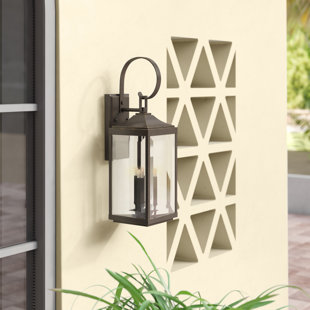 Best Kinlaw 3-Light Outdoor Wall Lantern By Alcott Hill Outdoor Lighting Kinlaw 3-Light Outdoor Wall Lantern By Alcott Hill Outdoor Lighting