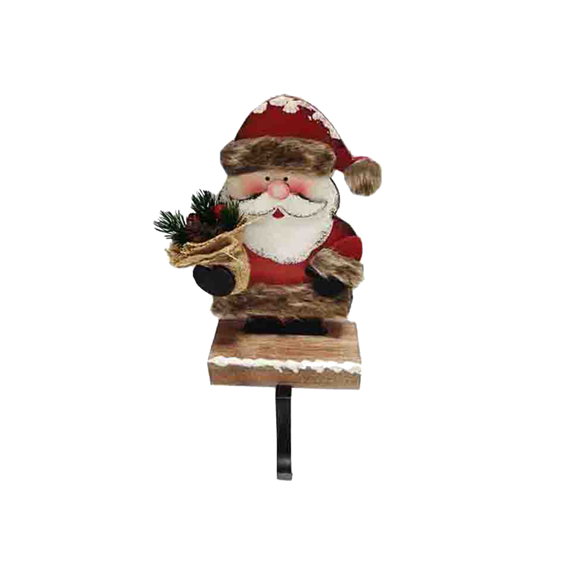 The Holiday Aisle® Santa Claus Stocking Holder | Wayfair
