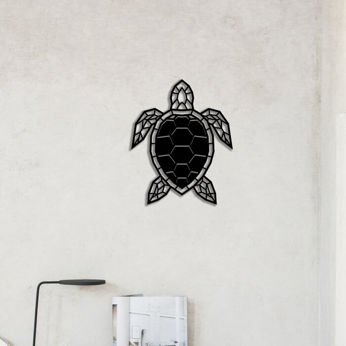 Turtle Metal Wall Decor