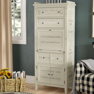 Accent Chests Cabinets Birch Lane Luna 4 Drawer 3 Door Accent Cabinet