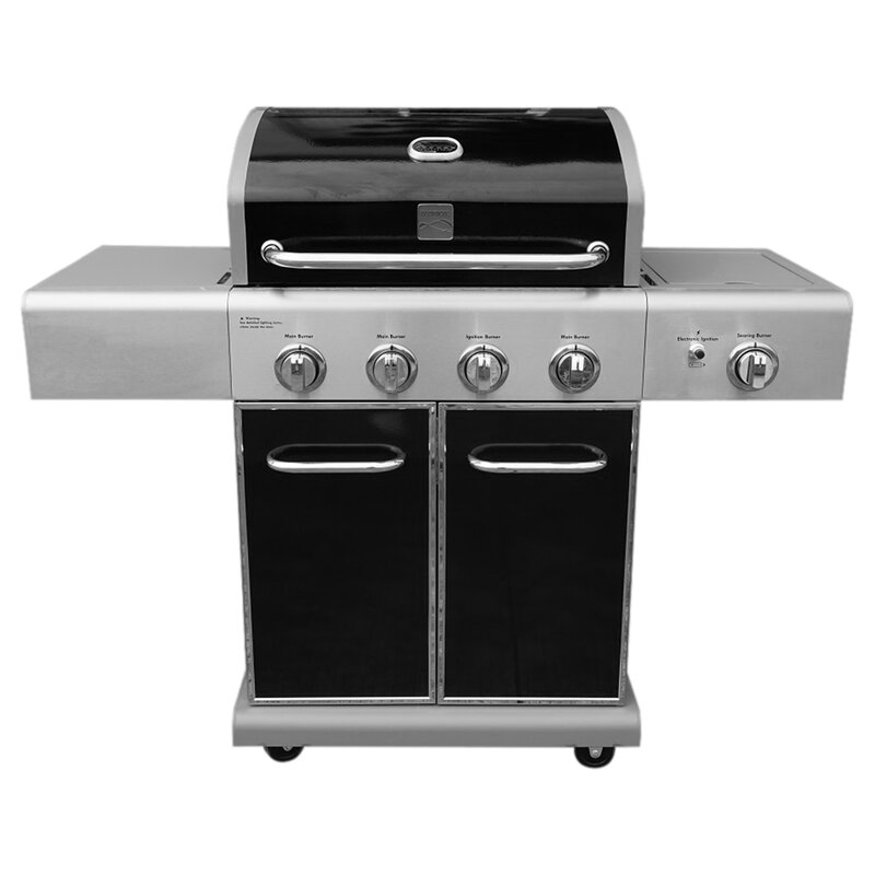 Kenmore 4 Burner Propane Gas Grill Reviews Wayfair