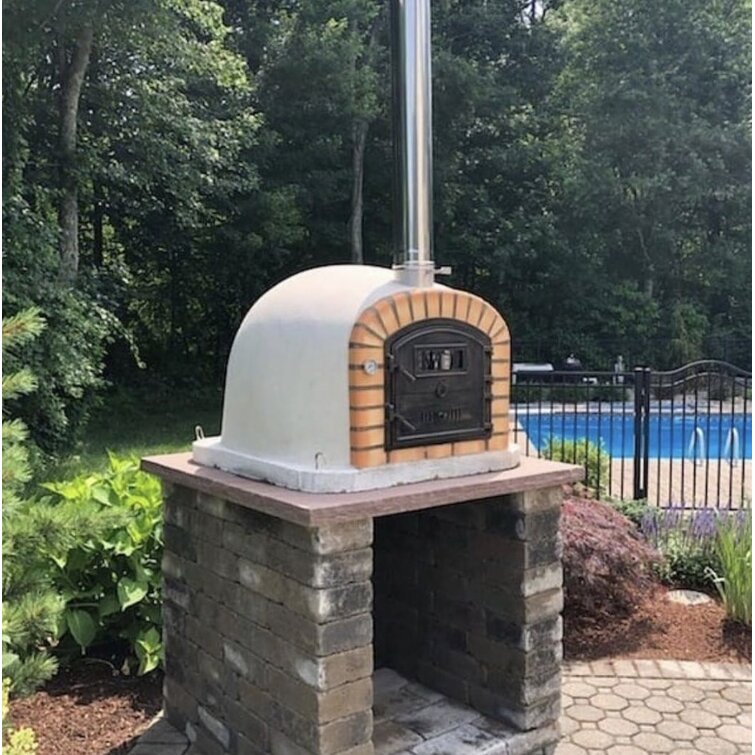 Authentic Pizza Ovens Chimney Pipe with Cap