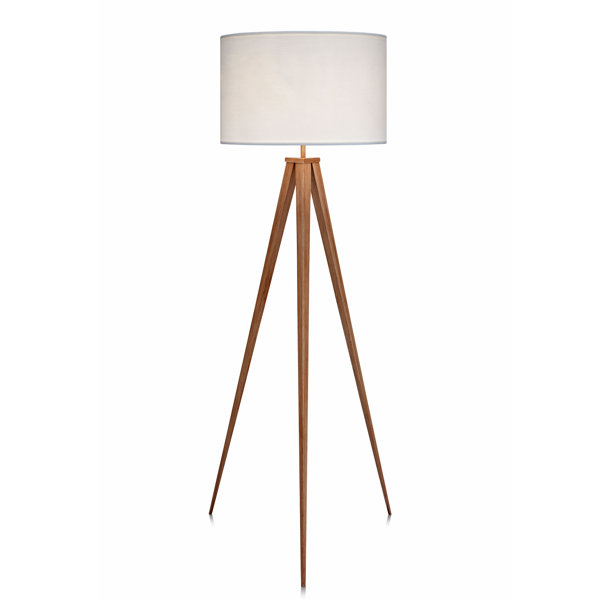 tall curved lamp