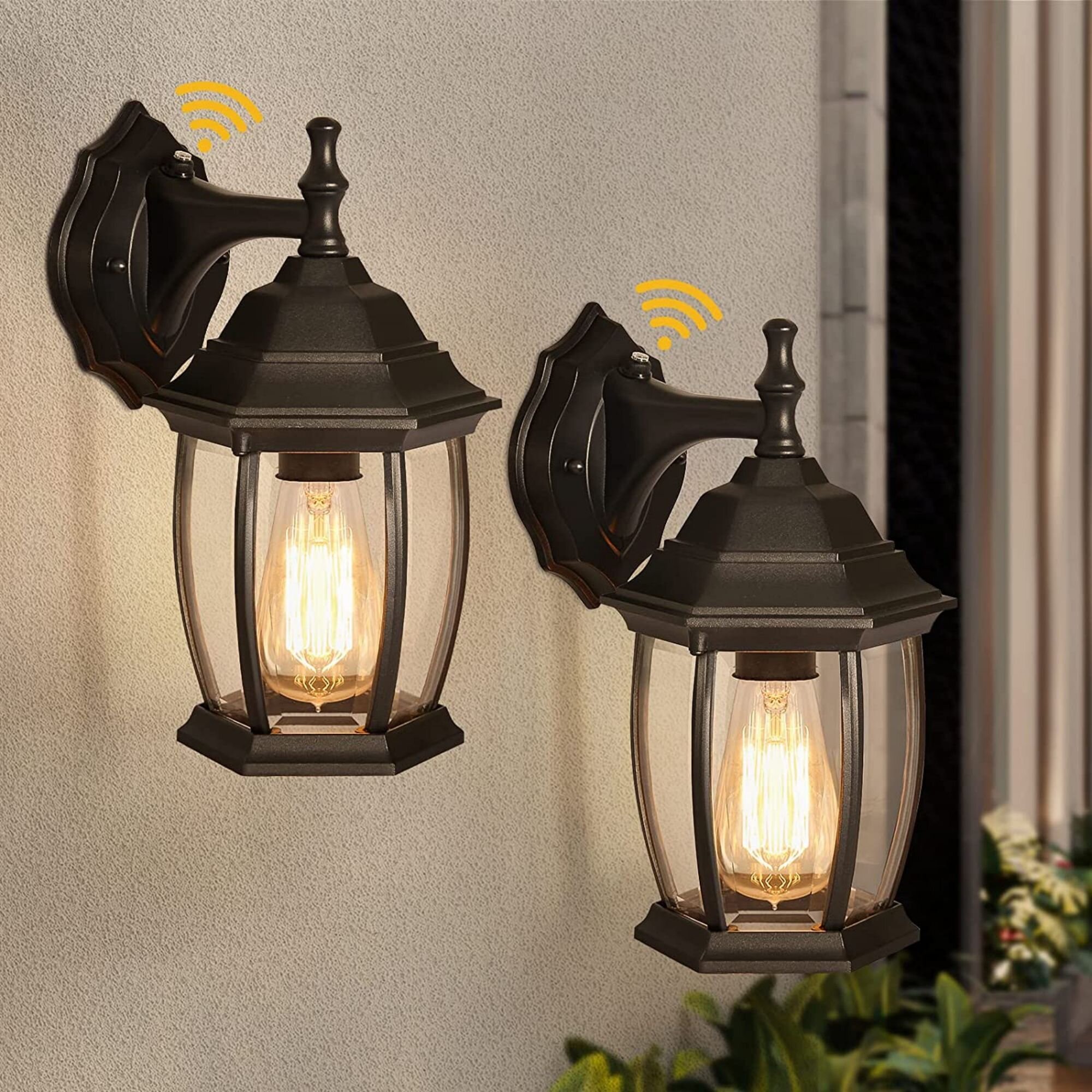 Outdoor Lantern Sconce Porch Light Lamp Antique Wall Lighting Exterior Fixture 