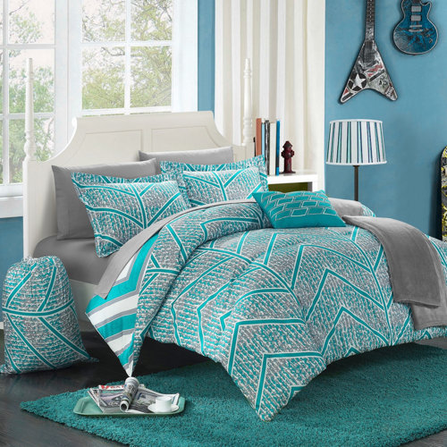 Mercer41 Garey 8 Piece Twin Xl Comforter Set Reviews Wayfair