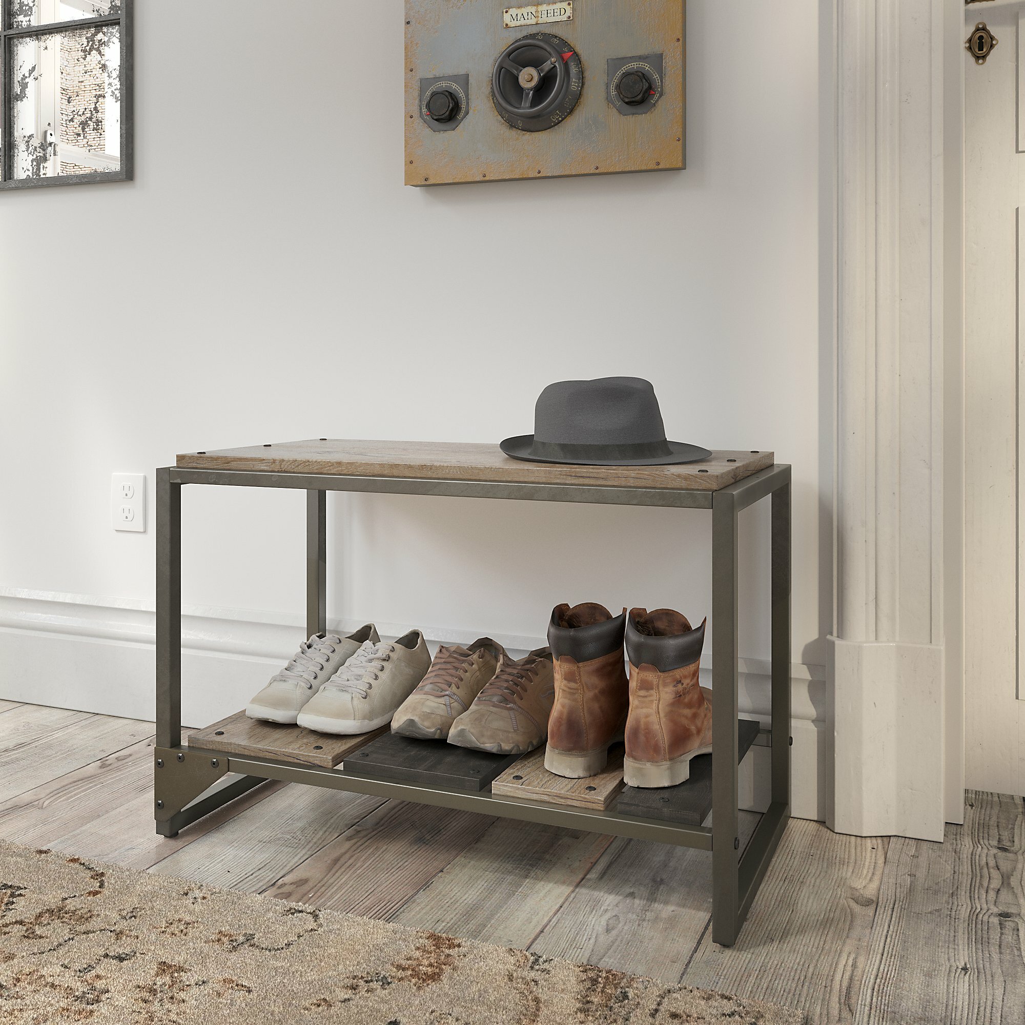 Shoe Storage Bench Up To 50 Off Through 12 26 Wayfair