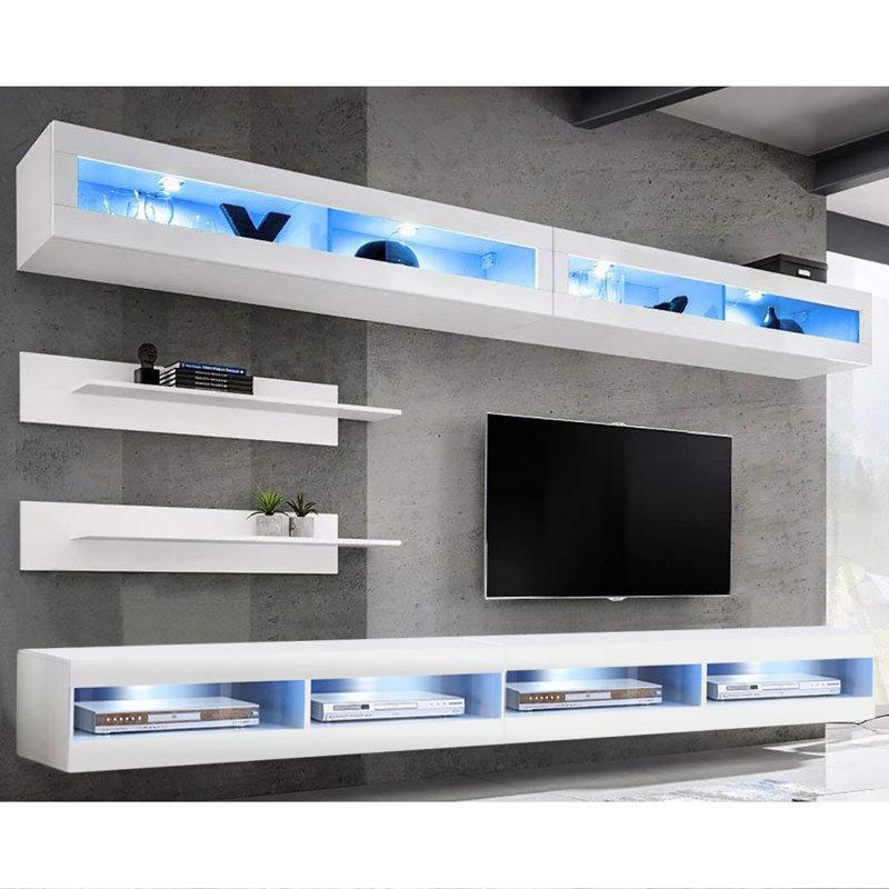 Orren Ellis Lonergan Floating Entertainment Center For Tvs Up To Orren Ellis Lonergan Floating