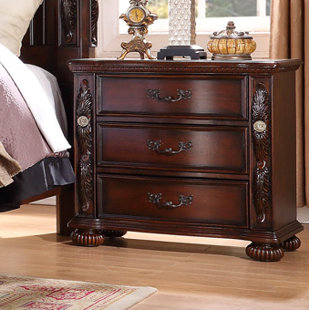 Go to store & view more images Verona 3 Drawer Bachelor's Chest by Fairfax Home Collections