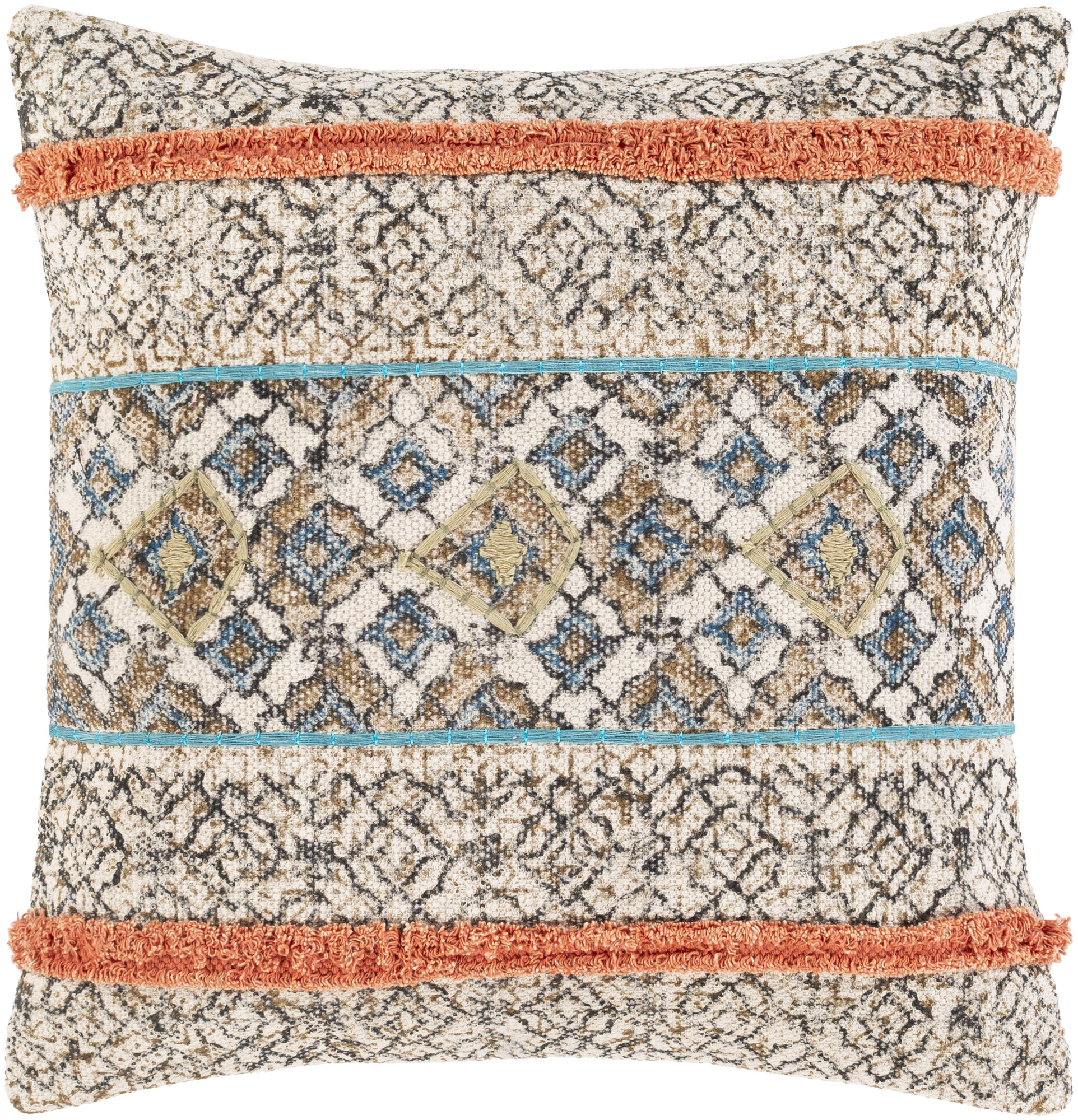 bohemian pillows and throws